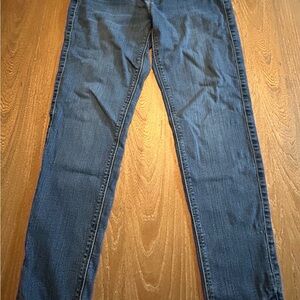 Zara Women's Blue Skinny Jeans